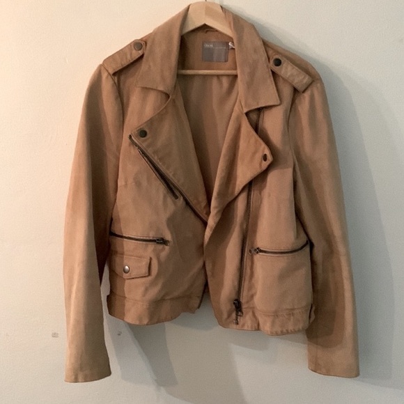 ASOS Suede Biker Jacket - Picture 2 of 8